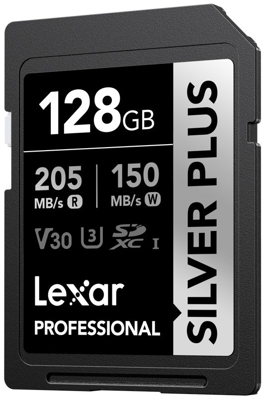 Lexar SDXC Professional SILVER Plus 1066x UHS-I/U3/A2/4K R205/W150 (V30) 128GB