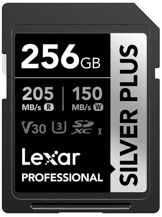 Lexar SDXC Professional SILVER Plus 1066x UHS-I/U3/A2/4K R205/W150 (V30) 256GB
