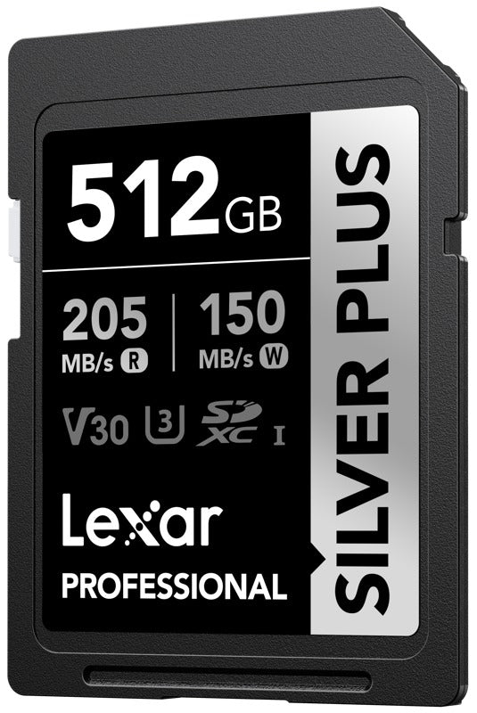 Lexar SDXC Professional SILVER Plus 1066x UHS-I/U3/A2/4K R205/W150 (V30) 512GB