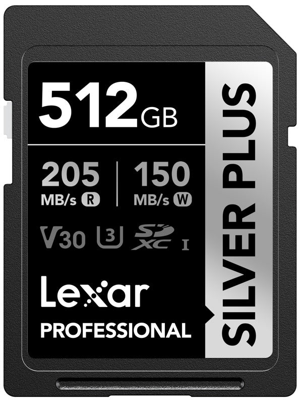 Lexar SDXC Professional SILVER Plus 1066x UHS-I/U3/A2/4K R205/W150 (V30) 512GB