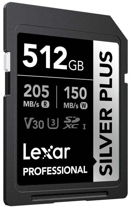 Lexar SDXC Professional SILVER Plus 1066x UHS-I/U3/A2/4K R205/W150 (V30) 512GB