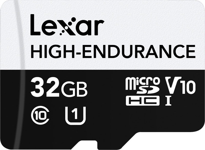 Lexar microSDHC High-Endurance UHS-I/U1/10 R100/W30 (V10) 32GB