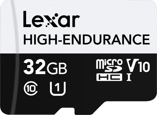 Lexar microSDHC High-Endurance UHS-I/U1/10 R100/W30 (V10) 32GB