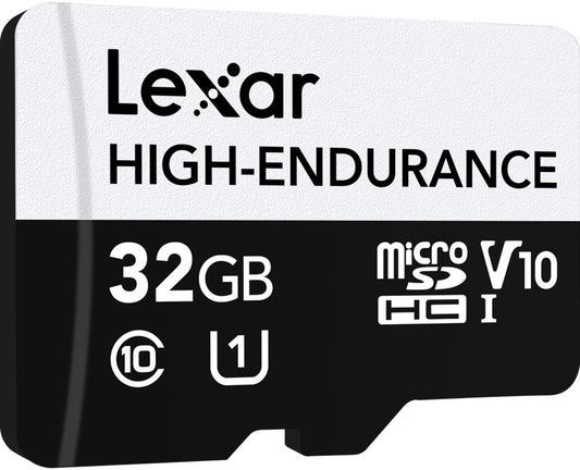 Lexar microSDHC High-Endurance UHS-I/U1/10 R100/W30 (V10) 32GB