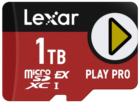 Lexar microSDXC Express PLAY Pro Express 7.1, R900/W600 C10 U3 UHS-I (V30) 1TB