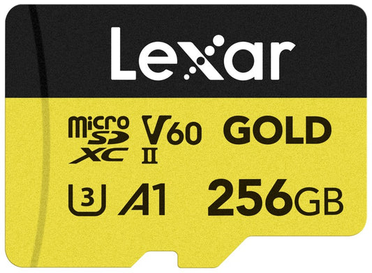 Lexar microSDXC GOLD UHS-II/C10/A1/U3 R280/W180 (V60) 256GB
