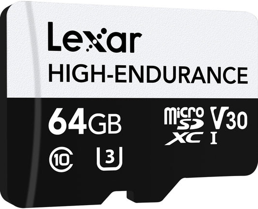 Lexar microSDXC High-Endurance UHS-I/U3/10 R100/W35 (V30) 64GB
