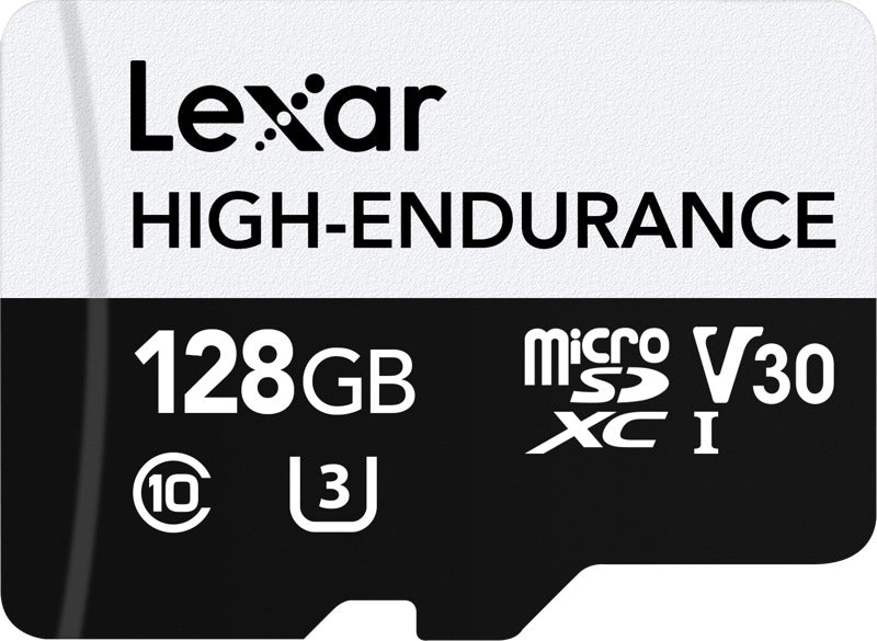 Lexar microSDXC High-Endurance UHS-I/U3/10 R100/W45 (V30) 128GB