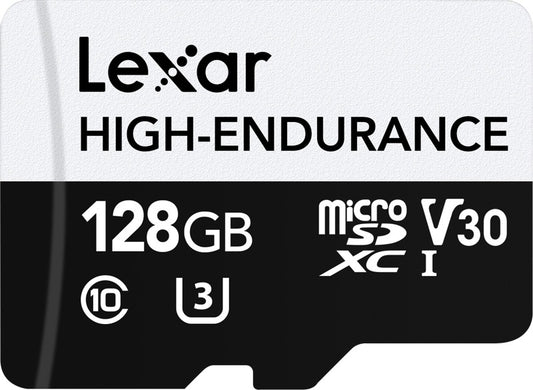 Lexar microSDXC High-Endurance UHS-I/U3/10 R100/W45 (V30) 128GB