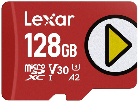 Lexar microSDXC PLAY UHS-I/A2/U3 R205/W140 (V30) 128GB