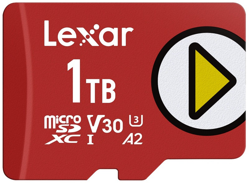 Lexar microSDXC PLAY UHS-I/A2/U3 R205/W140 (V30) 1TB