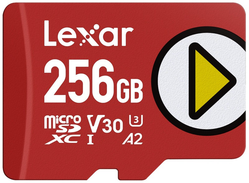 Lexar microSDXC PLAY UHS-I/A2/U3 R205/W140 (V30) 256GB