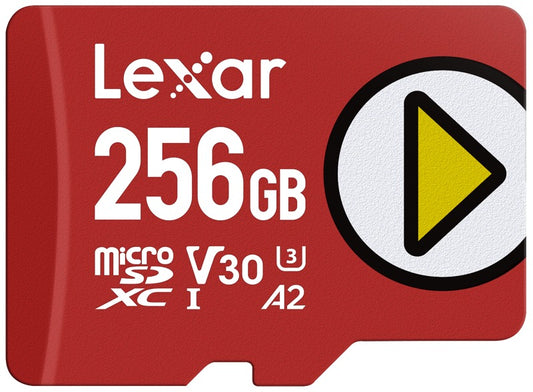 Lexar microSDXC PLAY UHS-I/A2/U3 R205/W140 (V30) 256GB