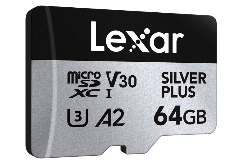 Lexar microSDXC Silver Plus 1066x UHS-I/U3/A2/4K R205/W100 (V30) 64GB