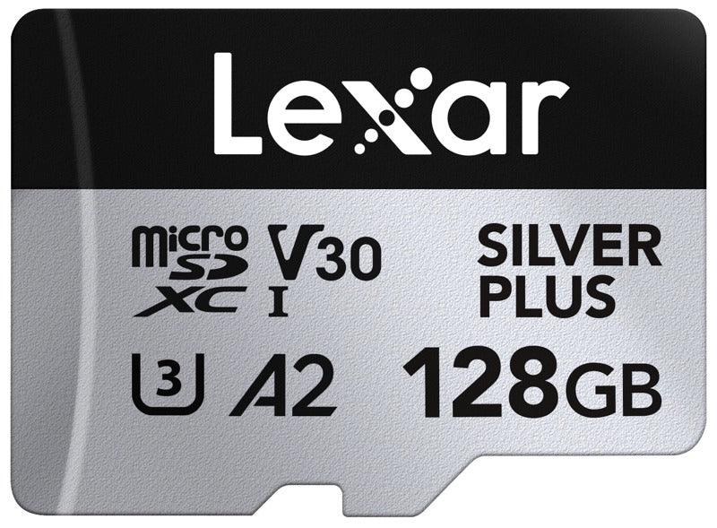 Lexar microSDXC Silver Plus 1066x UHS-I/U3/A2/4K R205/W150 (V30) 128GB