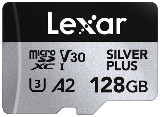 Lexar microSDXC Silver Plus 1066x UHS-I/U3/A2/4K R205/W150 (V30) 128GB