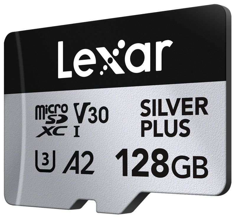 Lexar microSDXC Silver Plus 1066x UHS-I/U3/A2/4K R205/W150 (V30) 128GB