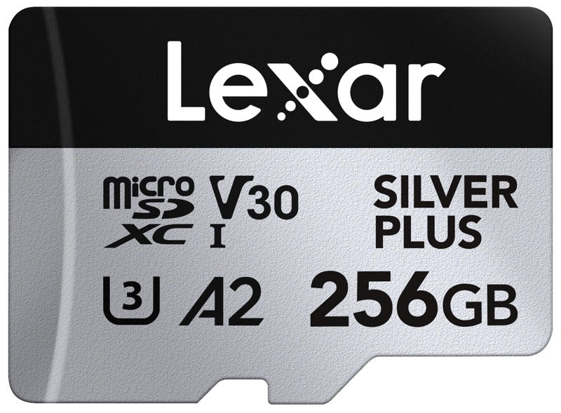 Lexar microSDXC Silver Plus 1066x UHS-I/U3/A2/4K R205/W150 (V30) 256GB