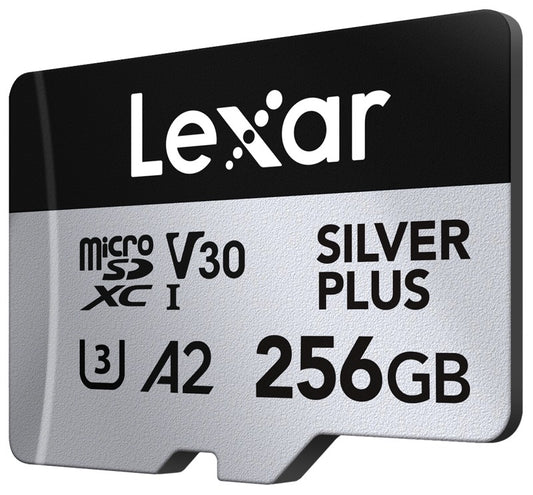 Lexar microSDXC Silver Plus 1066x UHS-I/U3/A2/4K R205/W150 (V30) 256GB
