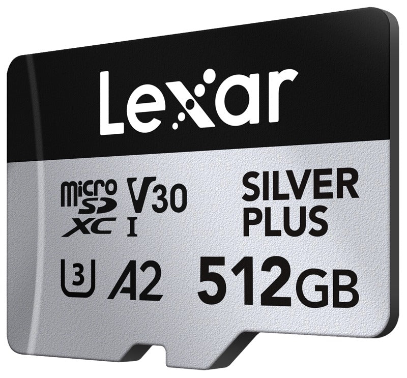 Lexar microSDXC Silver Plus 1066x UHS-I/U3/A2/4K R205/W150 (V30) 512GB