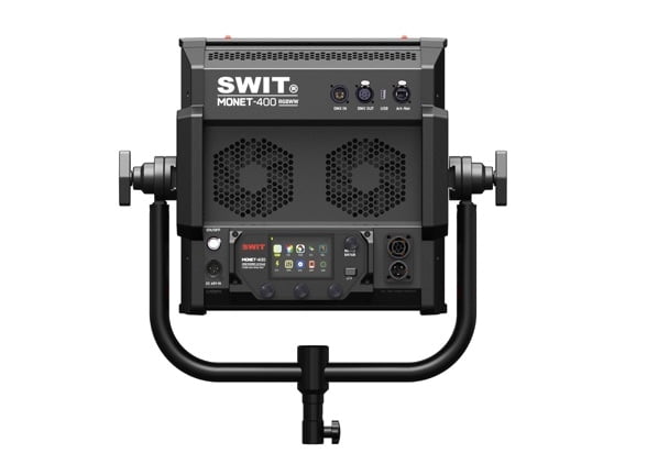 SWIT MONET-400 | 2nd Generation Professional RGBW panel LED light, 400W, SWIT Free Design for Lighting Studios