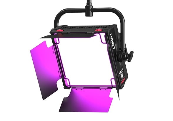 SWIT MONET-400 | 2nd Generation Professional RGBW panel LED light, 400W, SWIT Free Design for Lighting Studios