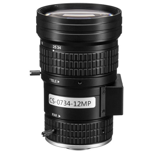 Marshall CS-0734-12MP - 7-34mm F1.0 12MP 4K/UHD CS Mount Auto-Iris Zoom Lens (AOV approx. 54-17°)