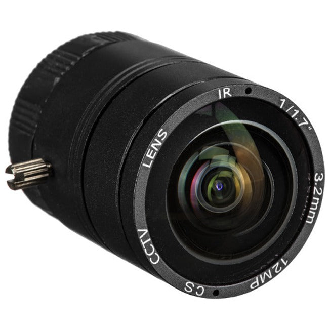 Marshall CS-3.2-12MP - 3.2mm F2.0 12MP 4K/UHD CS Mount Prime Lens (AOV approx. 131°)