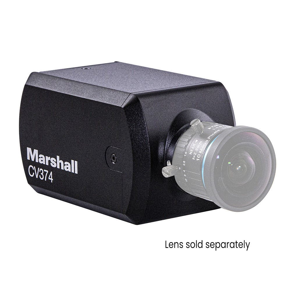 Marshall CV374 Compact UHD Camera NDI HX3 and HDMI