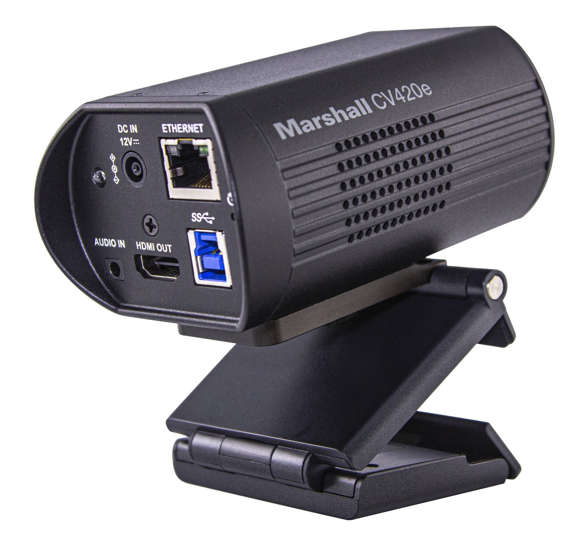 Marshall CV420e Compact UHD60fps Stream Camera with HDMI, IP and USB