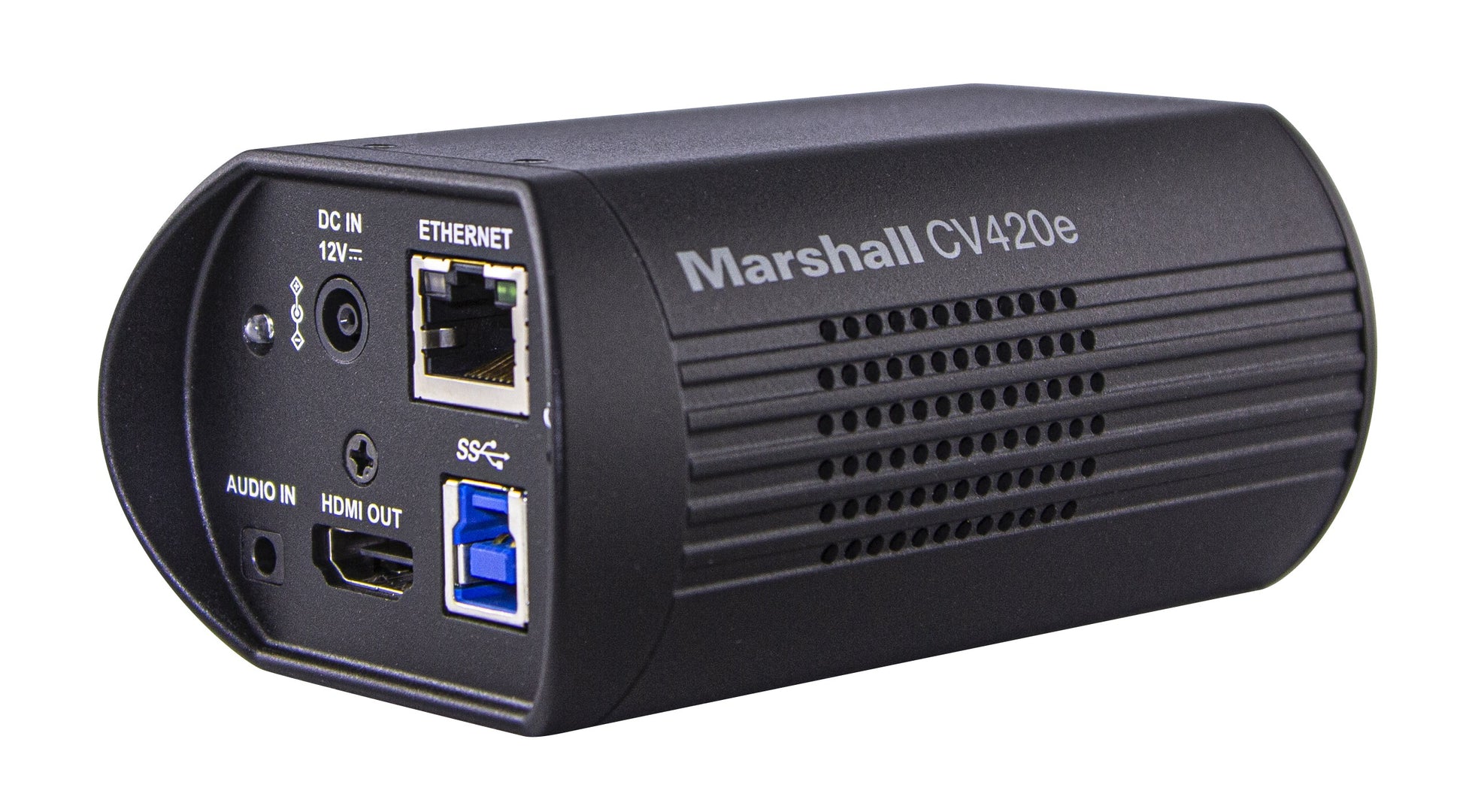 Marshall CV420e Compact UHD60fps Stream Camera with HDMI, IP and USB