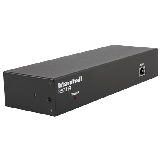 Marshall RS7-HR, Control Distribution box, controls up to 7 cameras from one controller via RS232/RS422 Cat (RJ45) cables