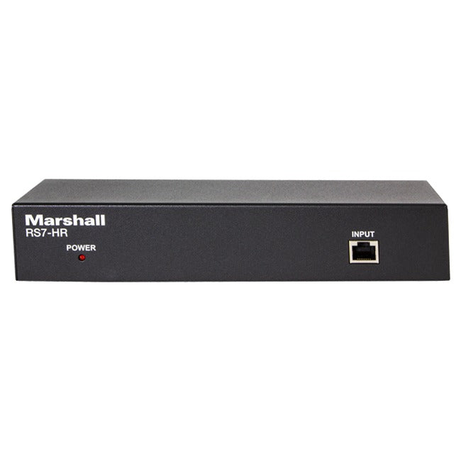 Marshall RS7-HR, Control Distribution box, controls up to 7 cameras from one controller via RS232/RS422 Cat (RJ45) cables