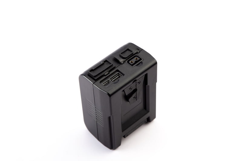 SWIT Mino-S140 | USB-C, tiny size with 140Wh pocket mini battery, USB-A/USB-C/D-tap, V-Mount, also ideal for long term use or high power draw lights