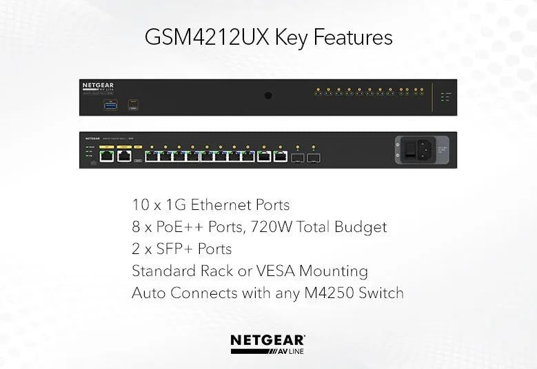 NETGEAR AV Line M4250-10G2XF-PoE+ 03
