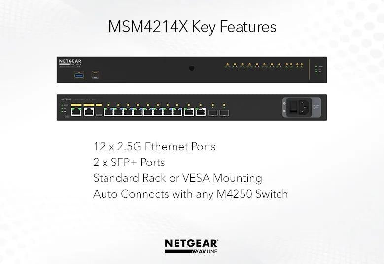 NETGEAR AV Line M4250-12M2XF 03