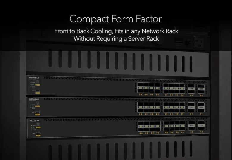 NETGEAR AV Managed Switch M4350-16V4C 04