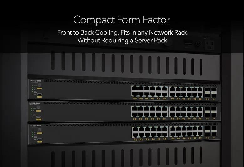 NETGEAR AV Managed Switch M4350-24F4V 04
