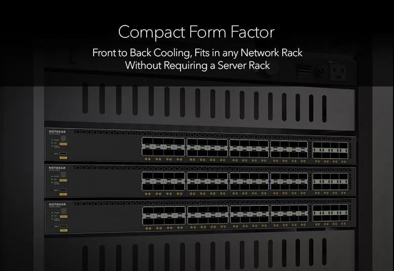 NETGEAR AV Managed Switch M4350-32F8V 04