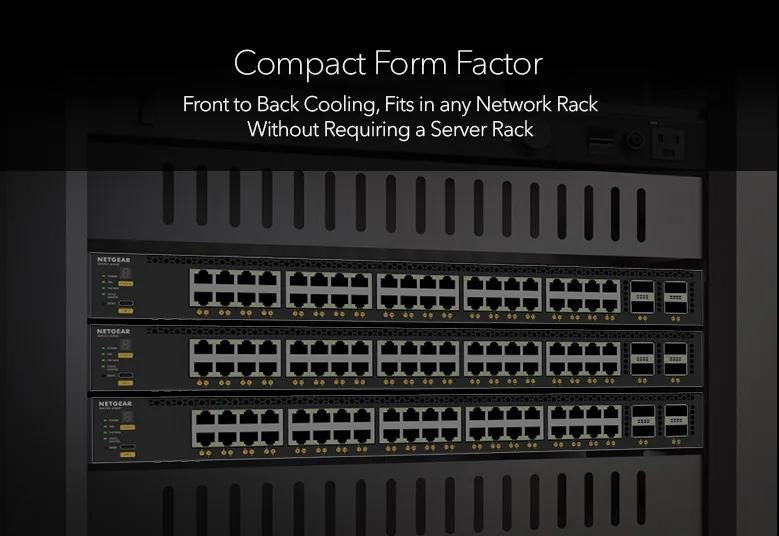 NETGEAR AV Managed Switch M4350-40X4C 04