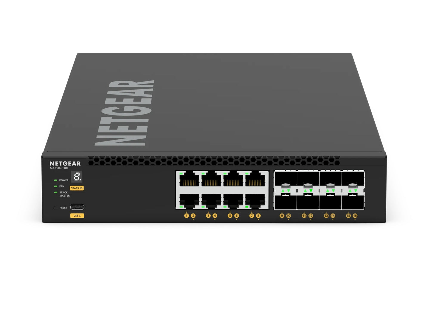 NETGEAR AV Managed Switch M4350-8X8F 02