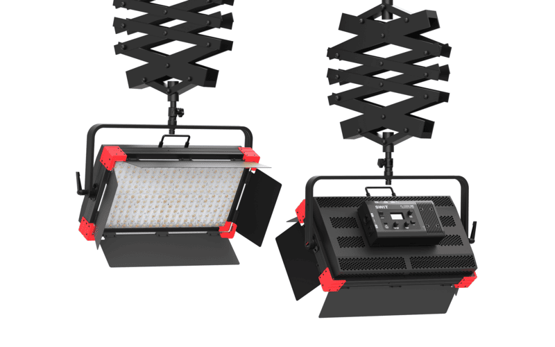 SWIT PL-S300H | 47000Lux Ultra-Bright TLCI99 300W Bi-color Hard-light Studio LED Panel Light, SWIT Free Design for Lighting Studios