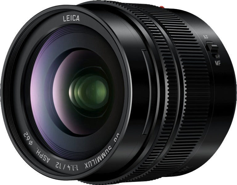 Panasonic 12mm Leica f/1,4 Asph