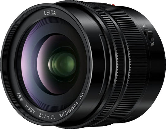Panasonic 12mm Leica f/1,4 Asph