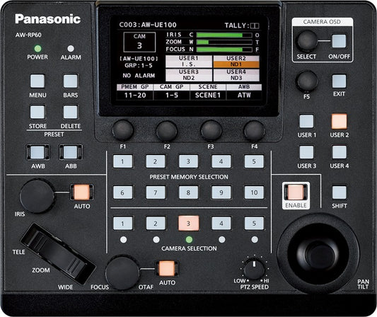 Panasonic AW-RP60GJ Remote Camera Controller