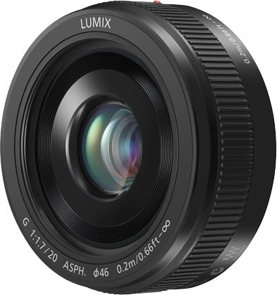 Panasonic Pancake f/1.7 Lens 20mm II Black