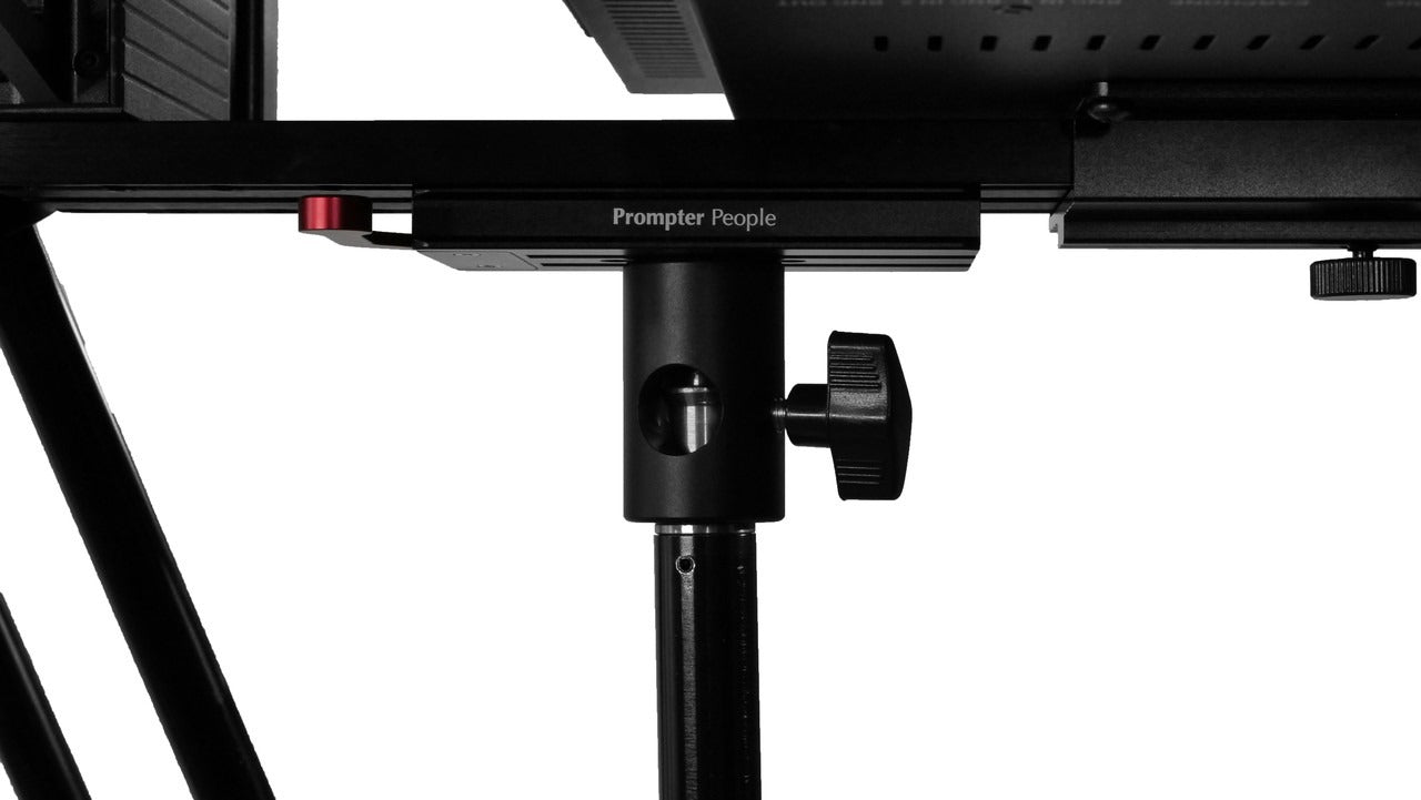 ProLine Plus 12" Freestanding Teleprompter With A Pro 400 NIT HDMI | 3G-SDI Teleprompter With 65/35 Optical Quality Glass | Free Professional Software Included