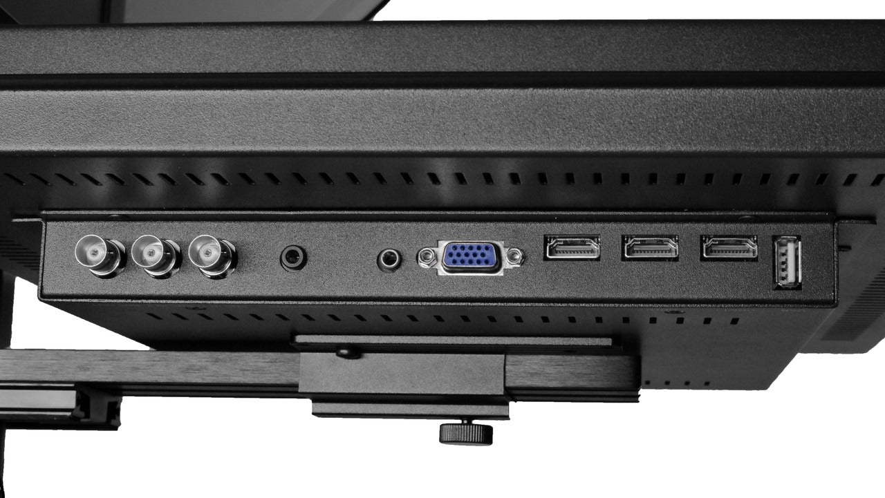 ProLine Plus 12" Freestanding Teleprompter With A Pro 400 NIT HDMI | 3G-SDI Teleprompter With 65/35 Optical Quality Glass | Free Professional Software Included