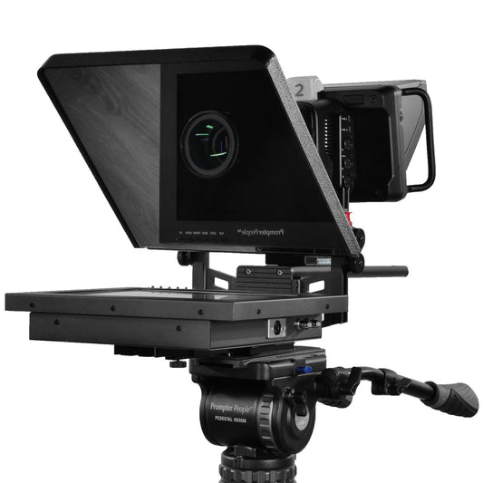 ProLine Plus 12" Teleprompter With A Pro 400 NIT HDMI | 3G-SDI Teleprompter With 65/35 Optical Quality Glass | Free Professional Software Included