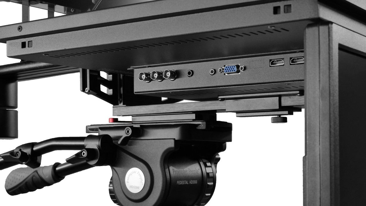 ProLine Plus 12" Widescreen Teleprompter With 400 NIT, 3G-SDI/HDMI Monitor And 12" Talent Monitor